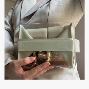 Cadence Modular Travel Toiletry Case Parcel Bag in Pebble